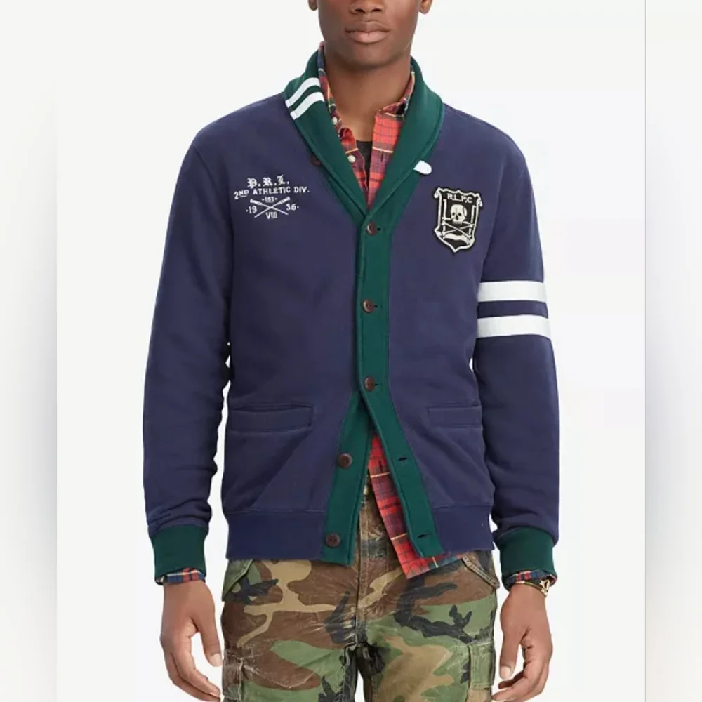 POLO Ralph Lauren Shawl Cardigan - Picture 1 of 14